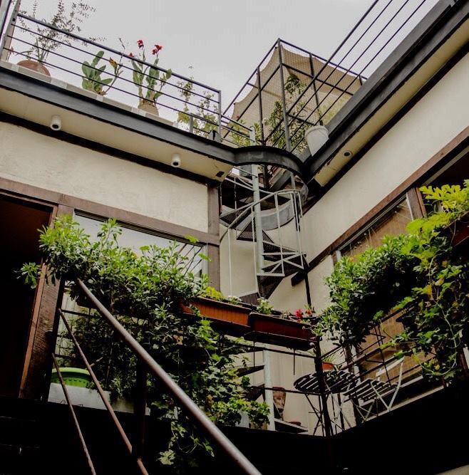 לינה וארוחת בוקר סנטיאגו Patio Yungay מראה חיצוני תמונה